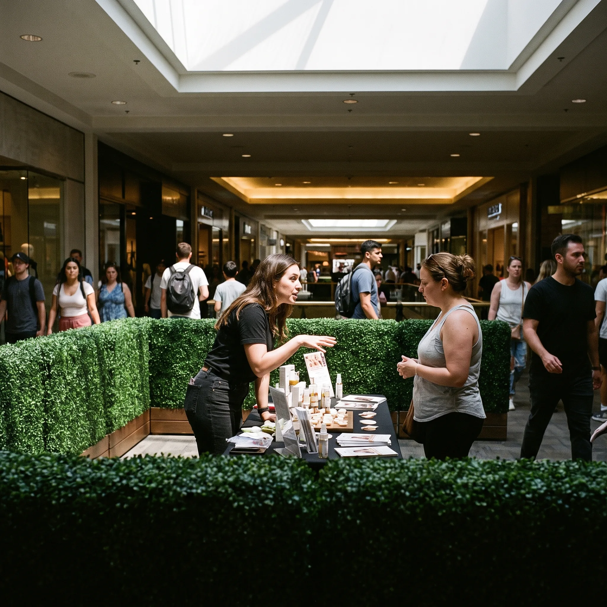 Pop-up activation hedge boundary